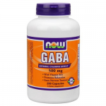 Now GABA 500mg with Vitamin B6 100 Caps