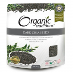 Organic Traditions - Dark Milled Chia Seeds 227g