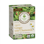 Traditional Medicinals - Green Tea Ginger 20 Tea bags